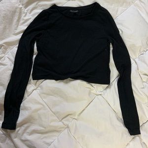 🔆3/$15🔆Topshop Ribbed Long Sleeve Crop Top